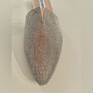 Steve Madden rhinestone mules size 10